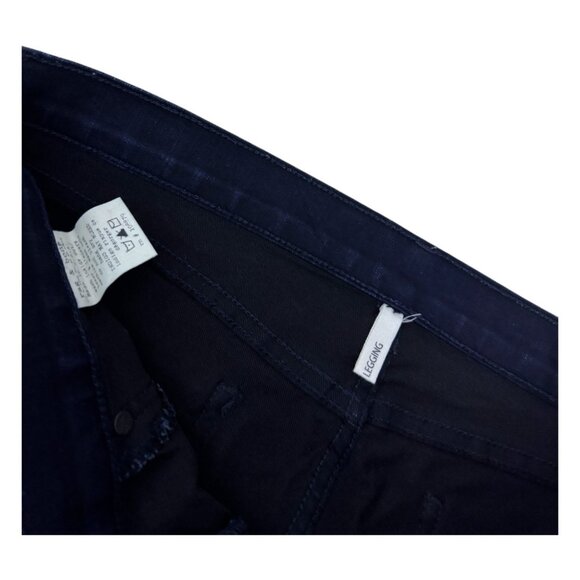 RAG & BONE Stretch Legging Dark Wash Designer Denim Jeans Womens 31x32 - Picture 4 of 7